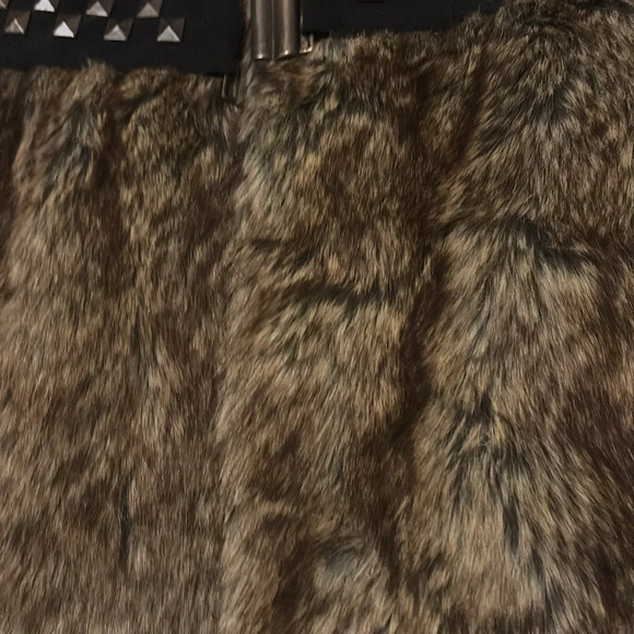 Gianni Bini vintage Faux Fur Vest size SMALL - Picture 10 of 12